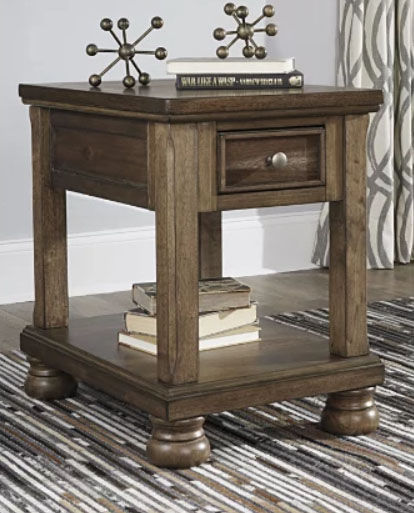 Flynnter Chairside End Table — view 1